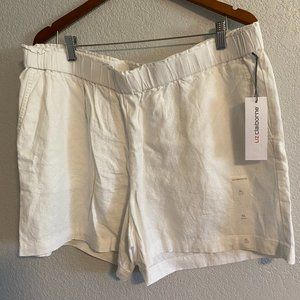 Liz Clairborne  Linen Shorts